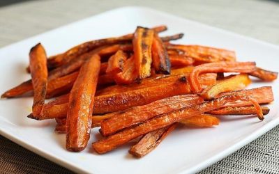 Thanksgiving Baked Carrot Fries