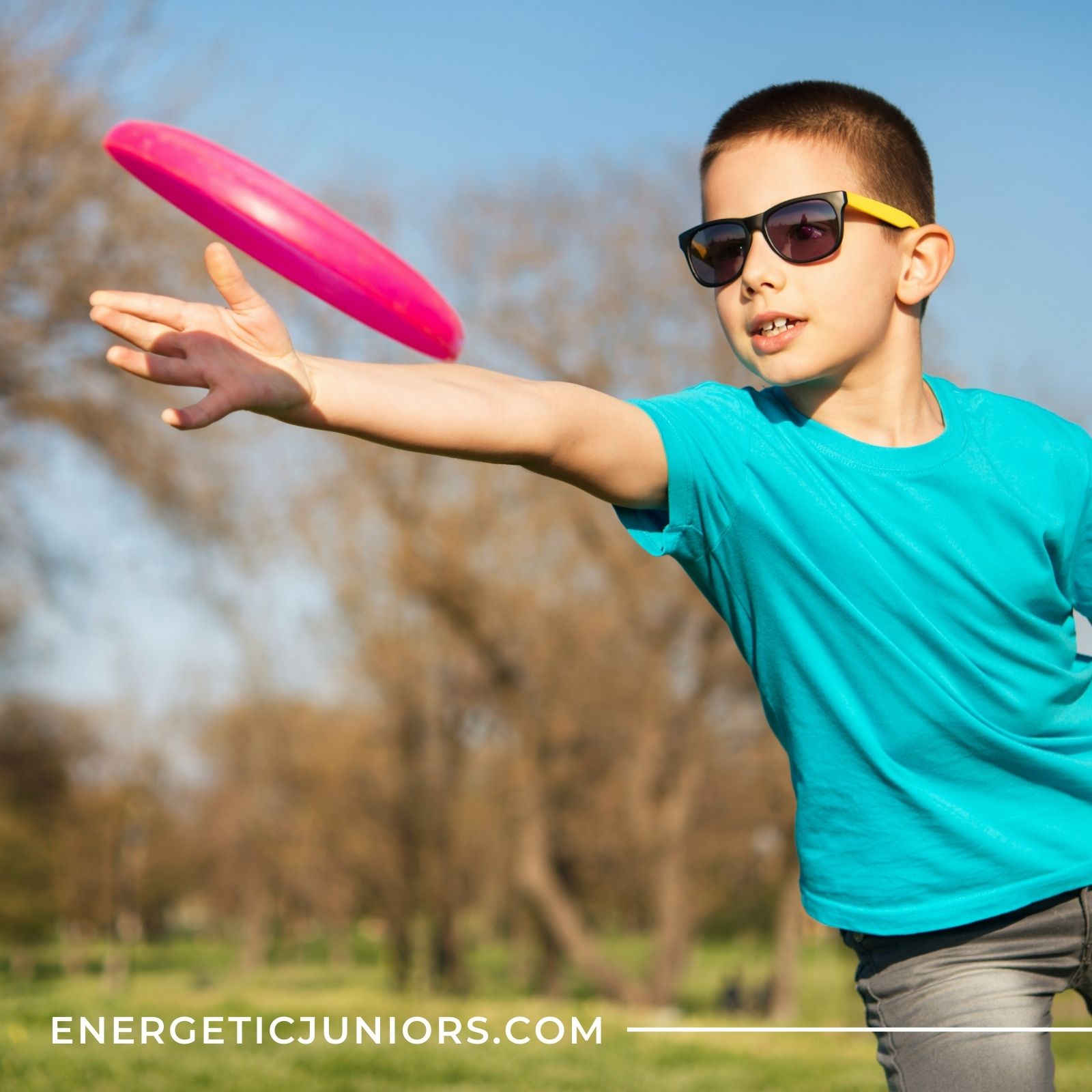 Have you heard of Disc Golf? Energetic Juniors